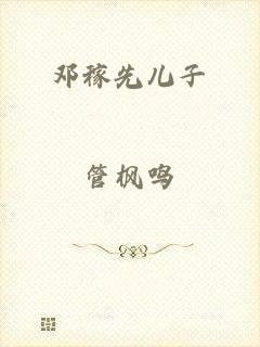 邓稼先儿子