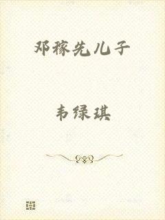 邓稼先儿子