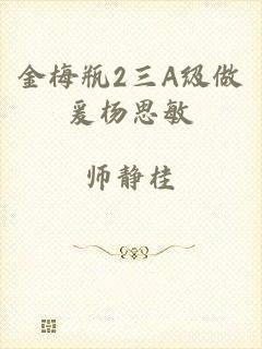 金梅瓶2三A级做爰杨思敏