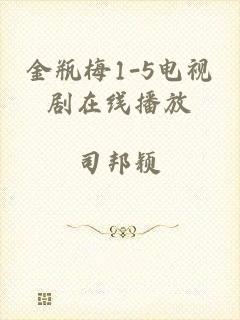 金瓶梅1-5电视剧在线播放