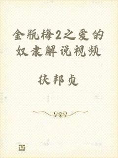 金瓶梅2之爱的奴隶解说视频