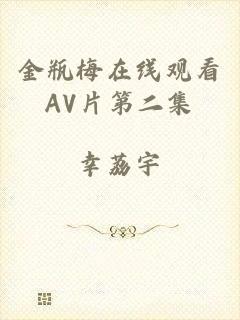 金瓶梅在线观看AV片第二集