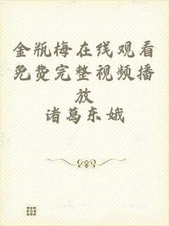 金瓶梅在线观看免费完整视频播放