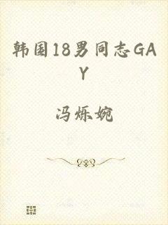 韩国18男同志GAY
