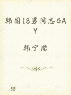 韩国18男同志GAY