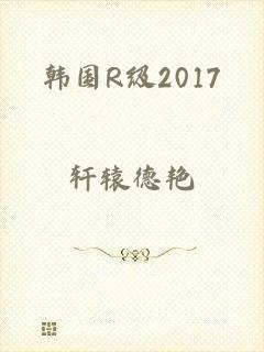 韩国R级2017
