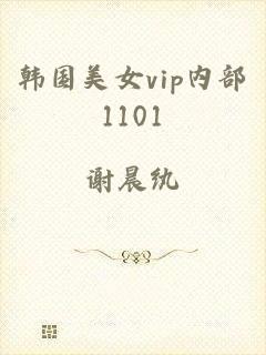 韩国美女vip内部1101
