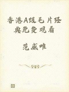 香港A级毛片经典免费观看