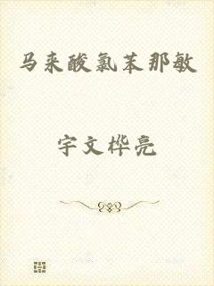 马来酸氯苯那敏