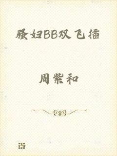 骚妇BB双飞插