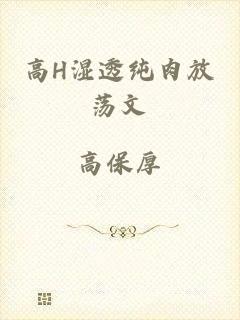 高H湿透纯肉放荡文