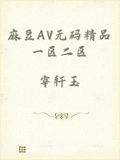 麻豆AV无码精品一区二区