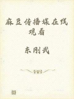 麻豆传播媒在线观看