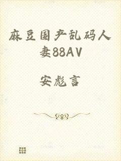 麻豆国产乱码人妻88AV