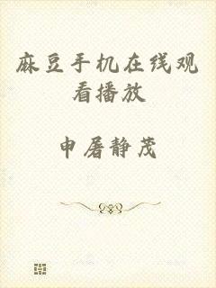 麻豆手机在线观看播放