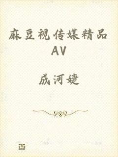 麻豆视传媒精品AV