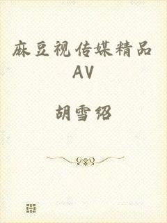 麻豆视传媒精品AV