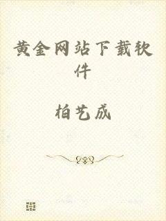 黄金网站下载软件