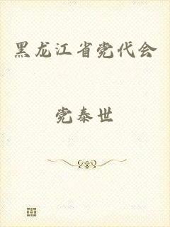 黑龙江省党代会
